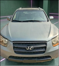 2008 Hyundai Santa Fe GLS SUV (Metallic Gray)
