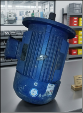 Heavy-Duty Asynchronous 3-Phase Industrial Electric Motor (Model AB-01)